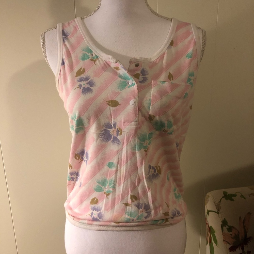 90s floral top